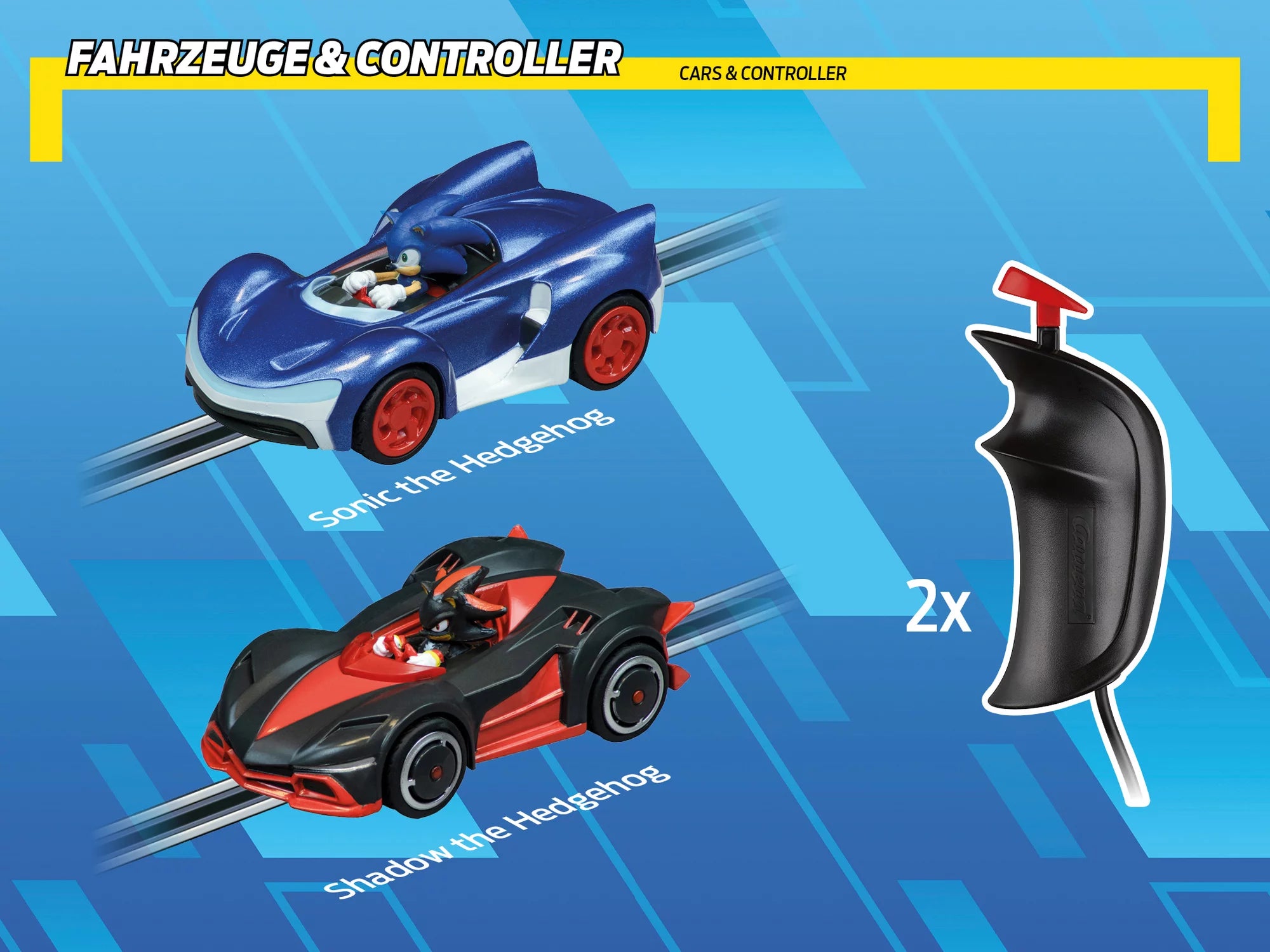 carrera-rc-sonic-the-hedgehog-go-bahn-set-4-3-m-mit-speed-star-vs-dark-reaper image 7