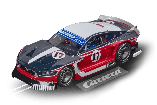 carrera-rc-ford-mustang-gty-no-17-digital-132-slotcar-drift-edition-rot-blau image 1