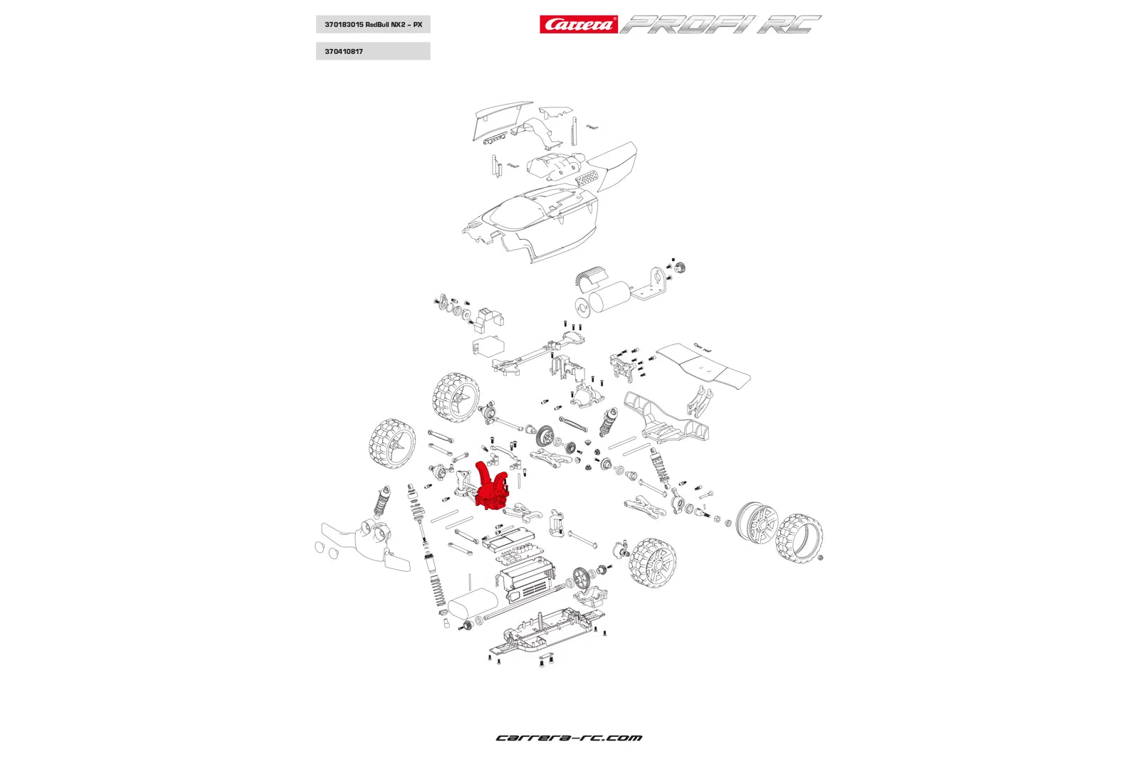 carrera-rc-d-mpferbr-cke-vorne-getriebe-unten-mit-schrauben-profi-rc image 2
