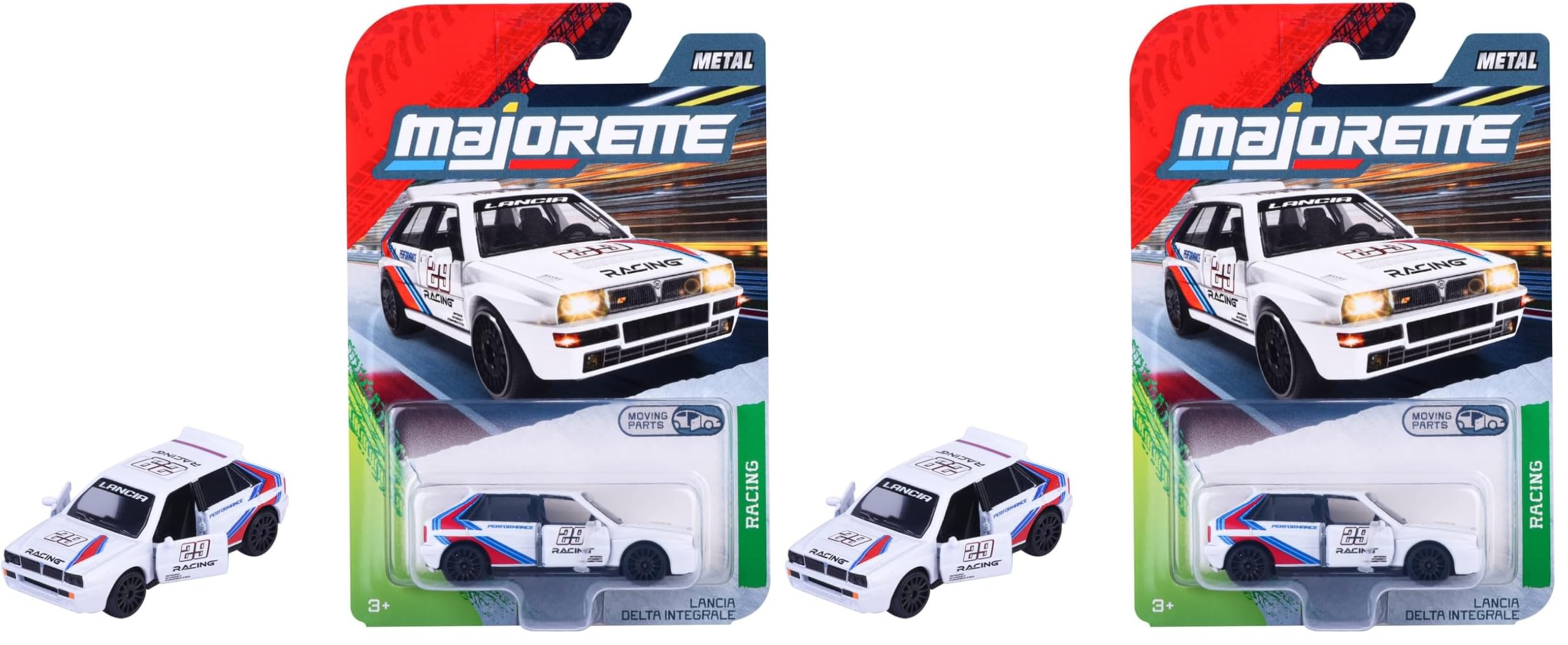 majorette-racing-lancia-delta-integrale-1-64-rallye-modellauto-7-5-cm image 3