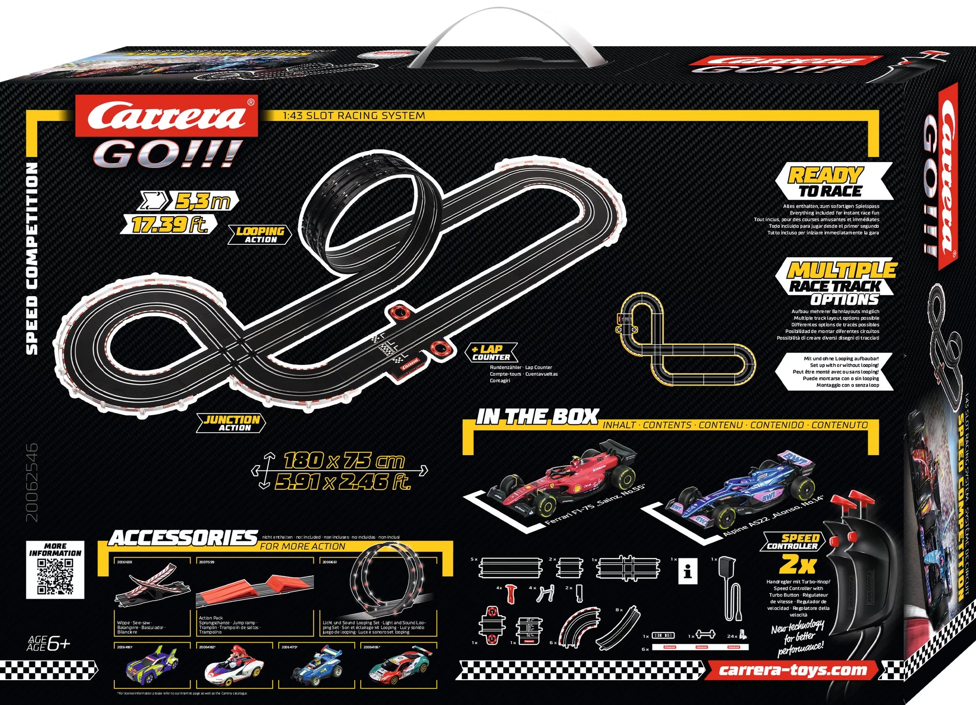carrera-go-speed-competition-f1-set-alpine-vs-ferrari-5-3-m image 2