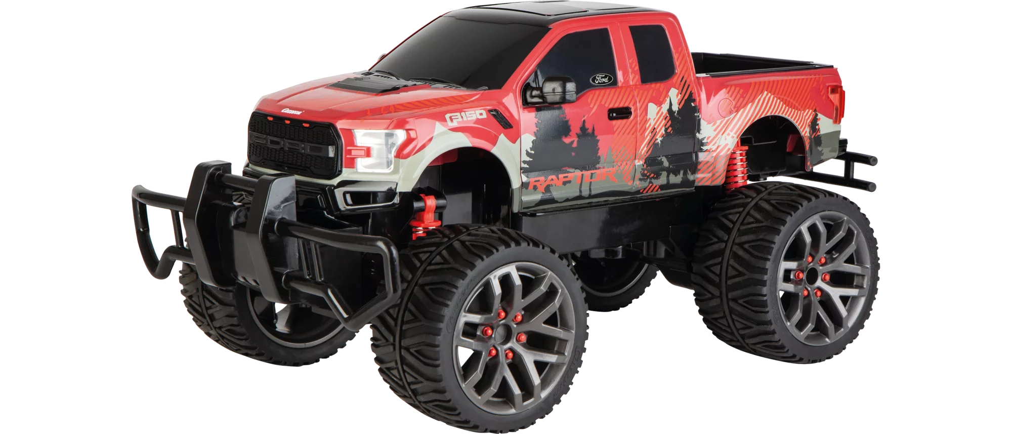 carrera-rc-2-4ghz-ford-f-150-raptor-39-5-cm-offroad-18-km-h-rot-schwarz image 3