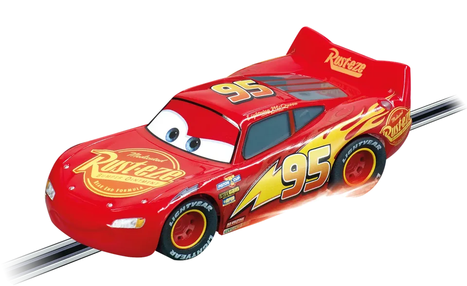 carrera-rc-disney-pixar-cars-lightning-mcqueen-neon-nights-go-slotcar-1-43 image 1
