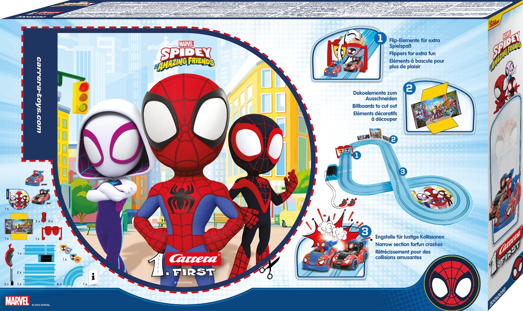 carrera-first-spidey-go-spidey-go-rennbahn-set-2-9-m image 2