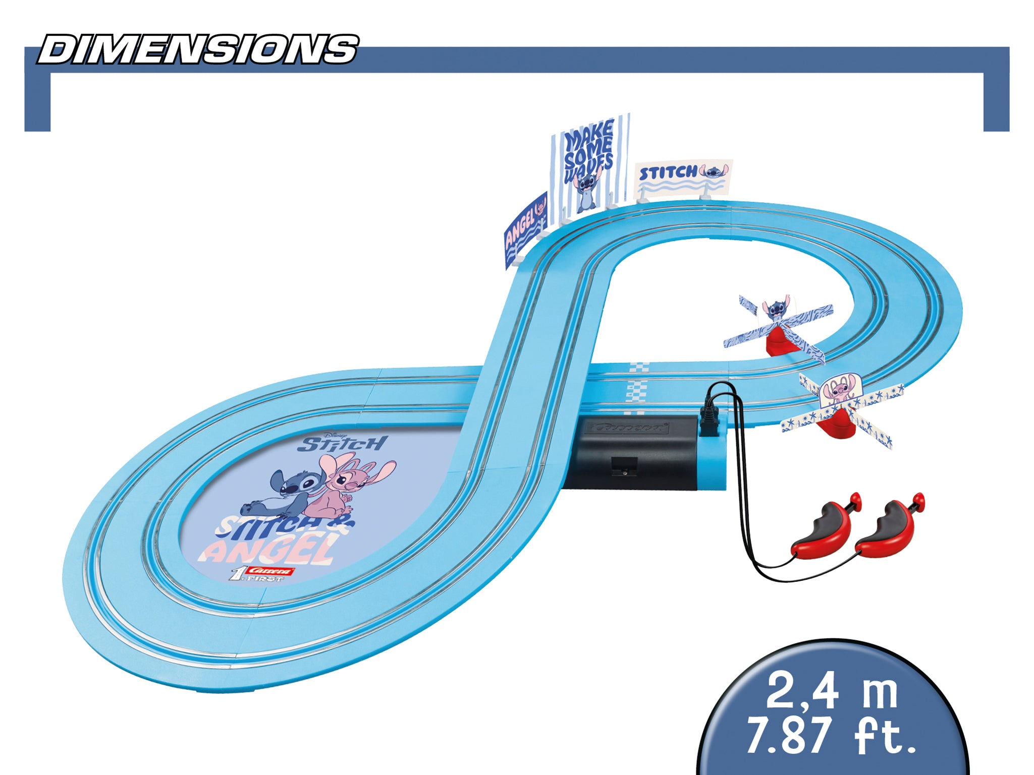 carrera-rc-disney-stitch-2-4ghz-first-action-flitzer image 5