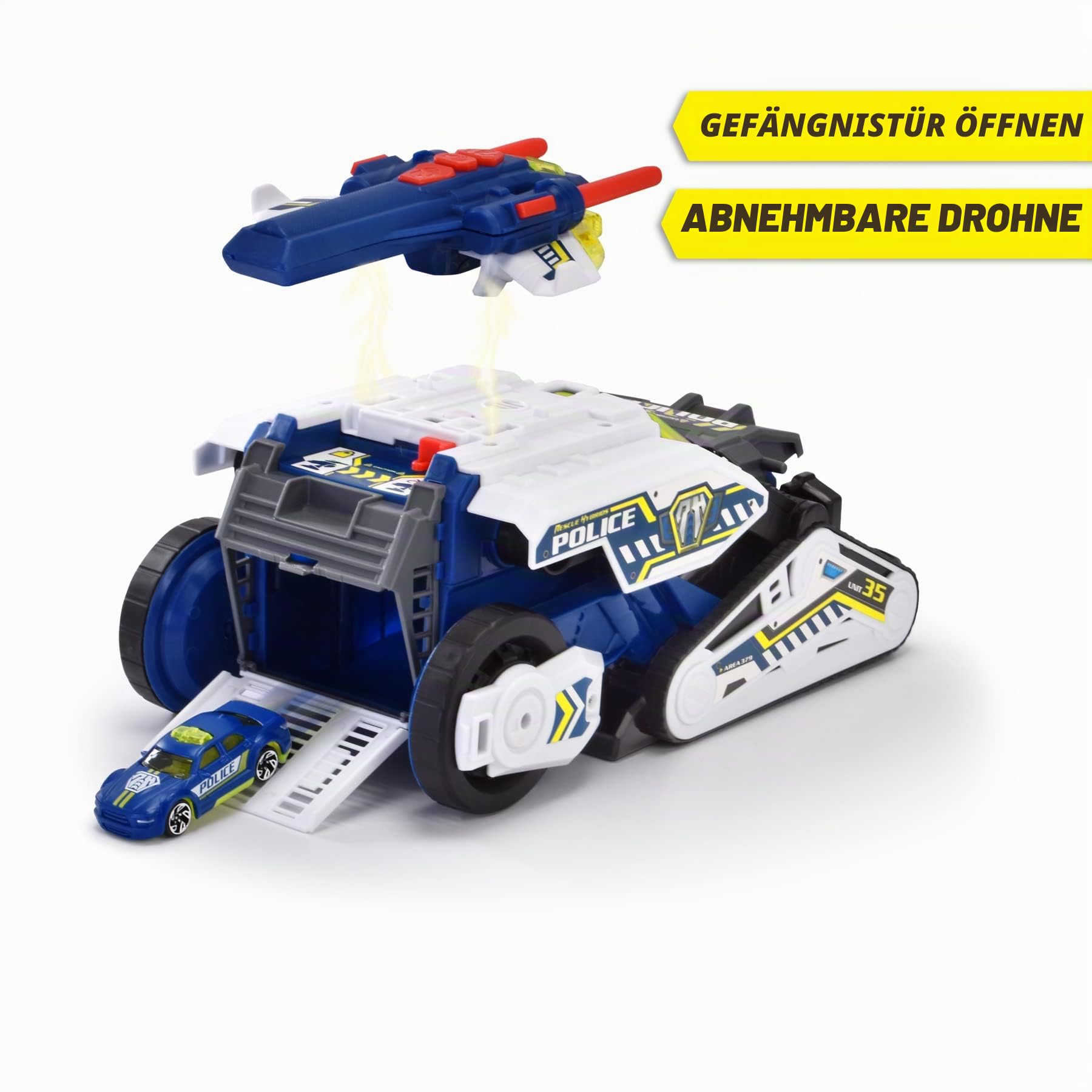 dickie-toys-rescue-hybrids-police-bot-35-cm-transform-polizeiauto image 4