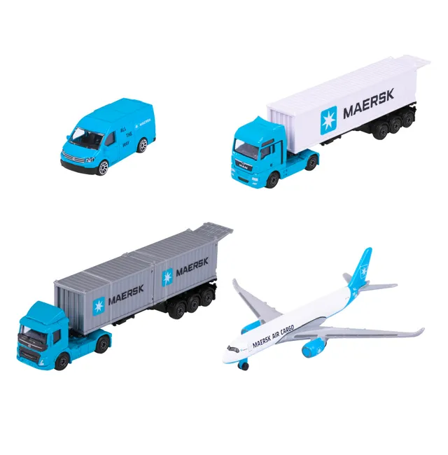 majorette-maersk-transport-fahrzeug-metall-zufallsmodell-ab-3-jahre image 1