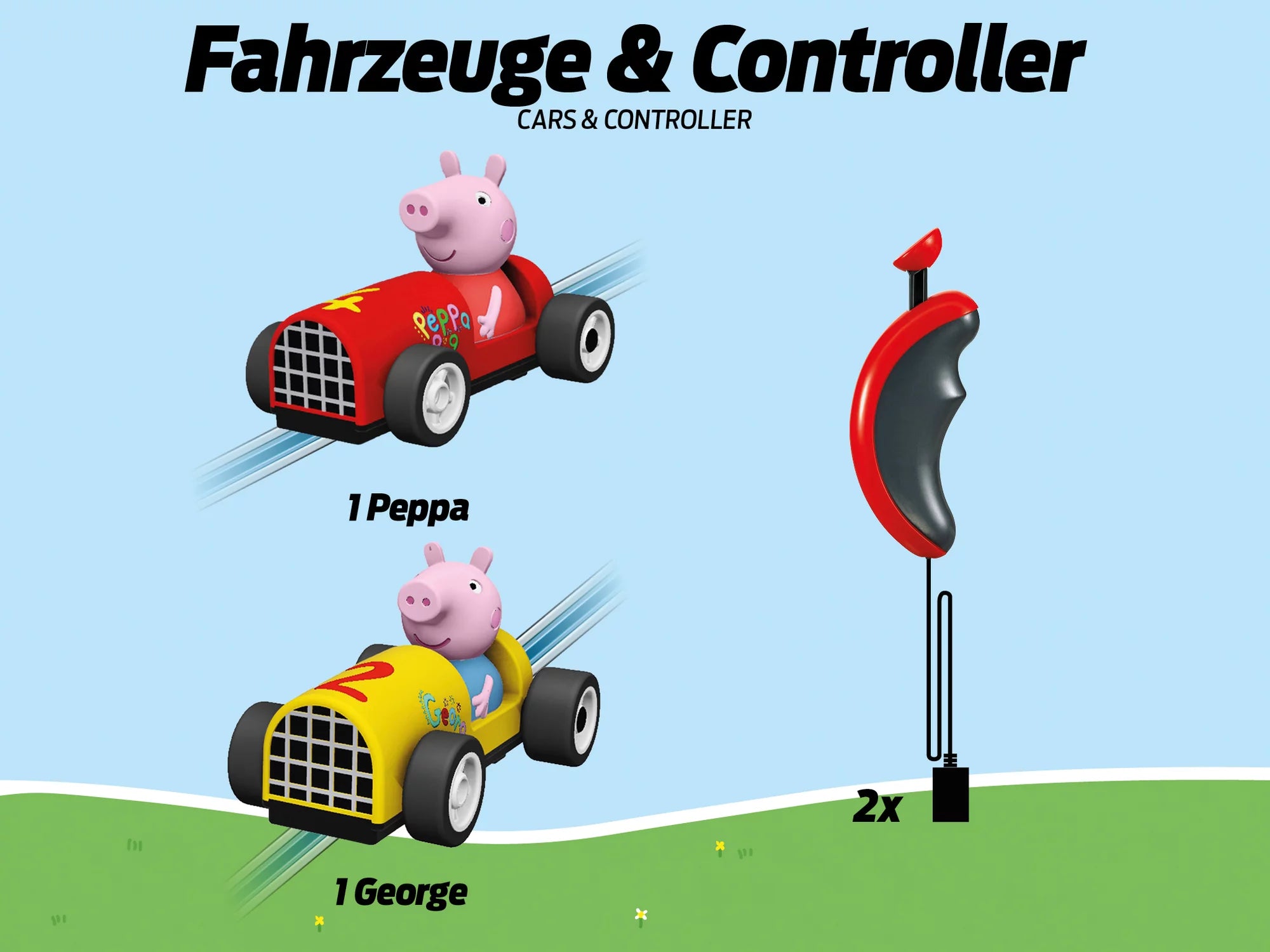 carrera-first-peppa-pig-soapbox-race-seifenkisten-rennbahn-set-2-9m image 7