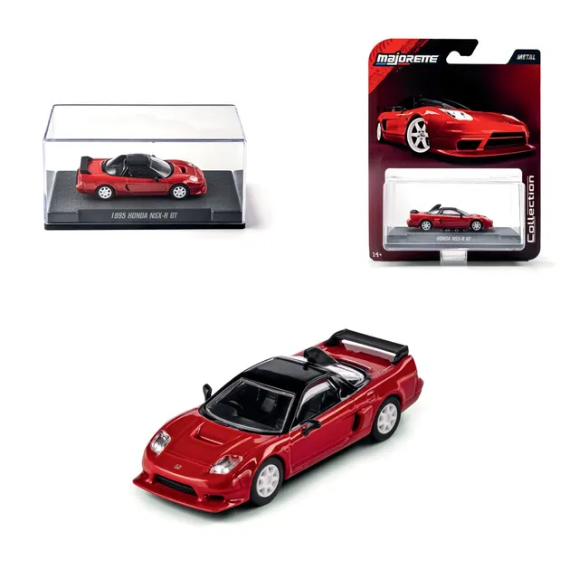majorette-auto-collection-1995-honda-nsx-r-gt-1-64-sammlerauto-mit-metallchassis image 1