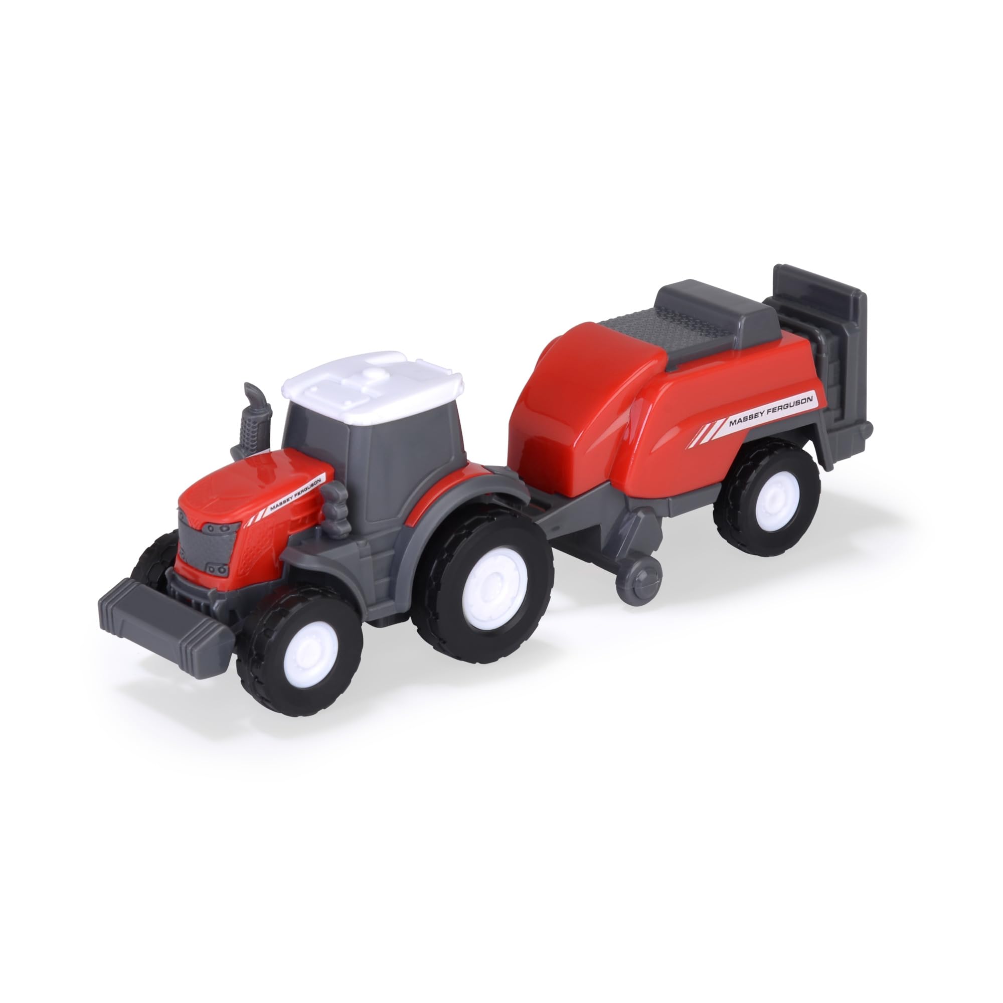 dickie-toys-massey-ferguson-bauernhof-3er-set-mack-truck-traktor-ballenpresse image 5