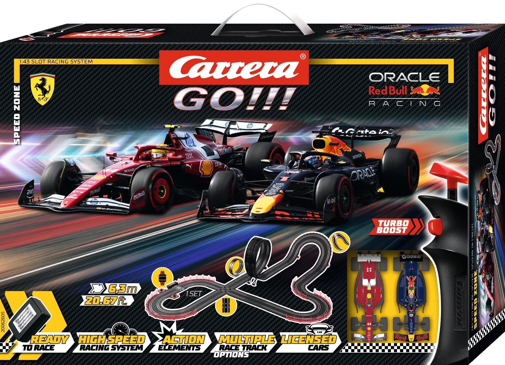 carrera-rc-go-speed-zone-slotcar-set-verstappen-vs-hamilton image 2