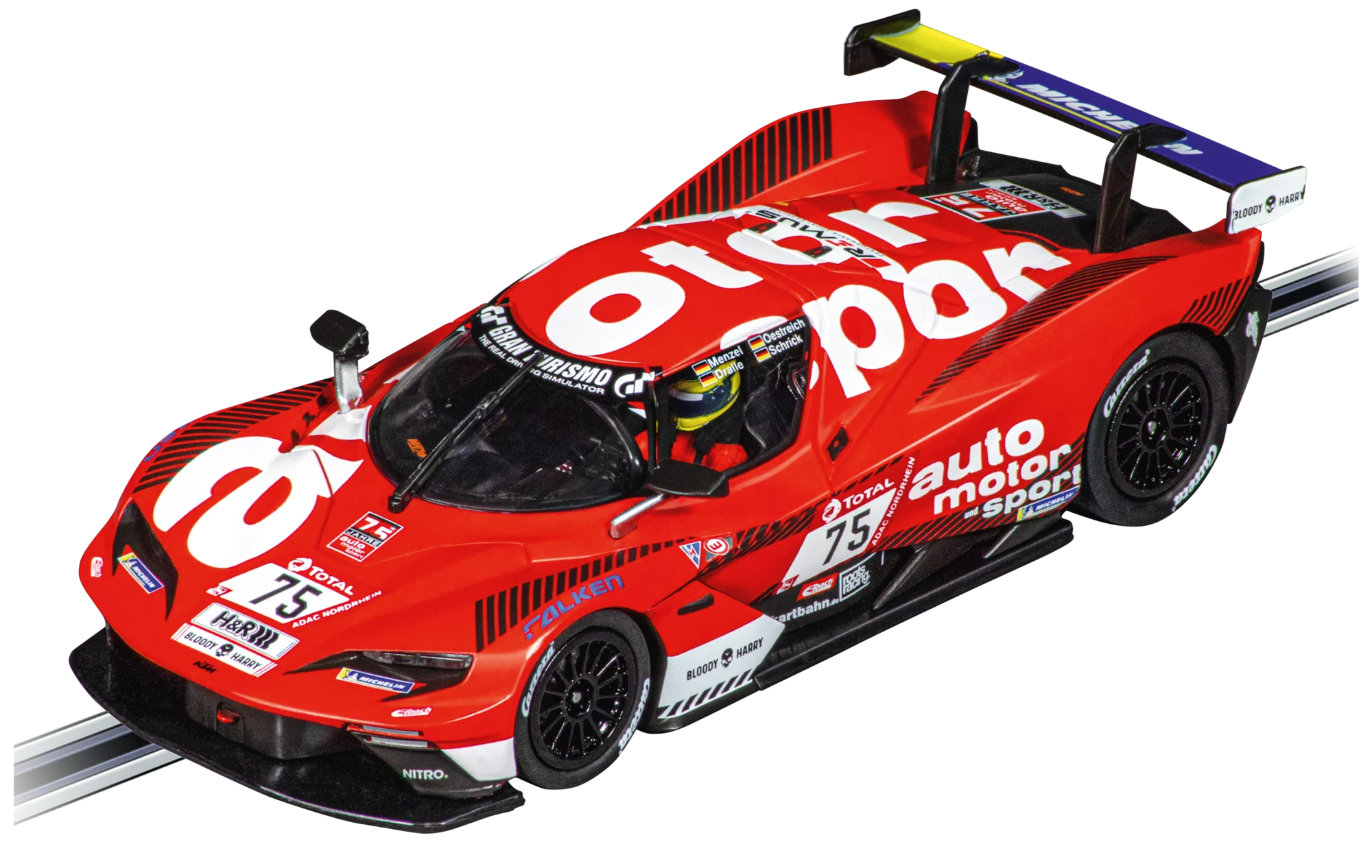 carrera-rc-ktm-x-bow-gt2-true-racing-no-75-slotcar-1-32-evolution image 1