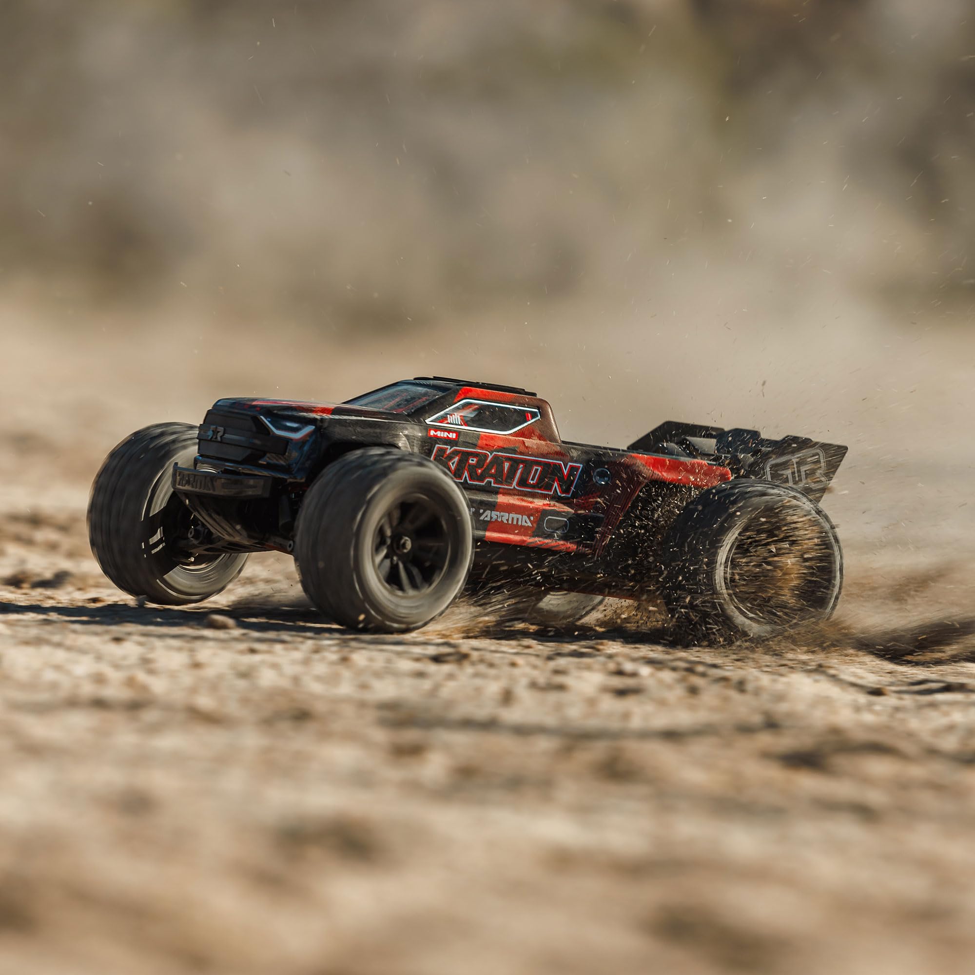 arrma-1-16-mini-kraton-3s-dsc-4x4-rtr-brushless-monster-truck-schwarz-rot-80-km- image 4