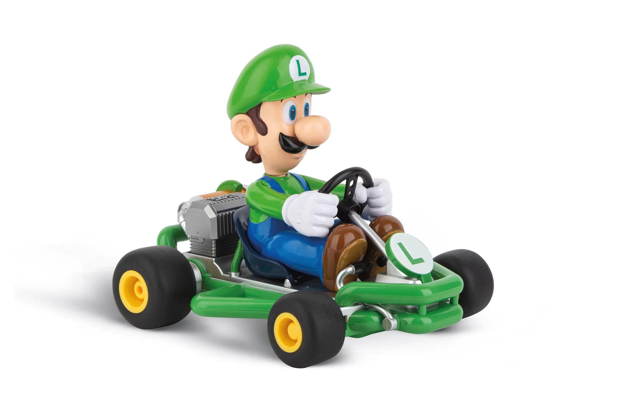 carrera-rc-2-4ghz-mario-kart-pipe-kart-luigi-1-18 image 2