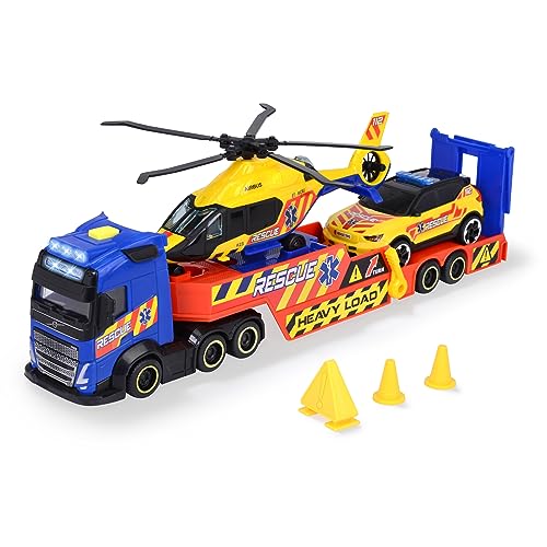dickie-toys-3er-set-rettungs-fahrzeuge-volvo-fh16-truck-volvo-xc40-airbus-h160-h image 8