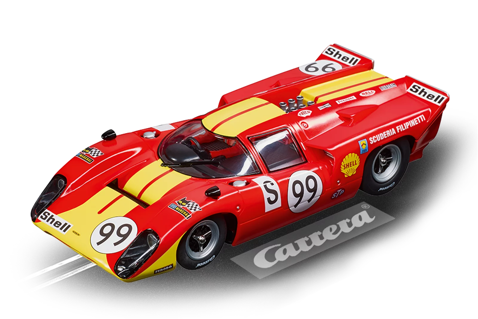 carrera-digital-124-lola-t70-mkiiib-no-99-slotcar image 1