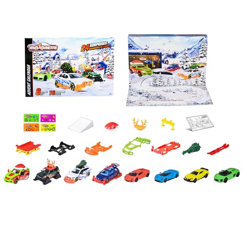 majorette-adventskalender-24-fenster-mit-8-die-cast-fahrzeugen image 6