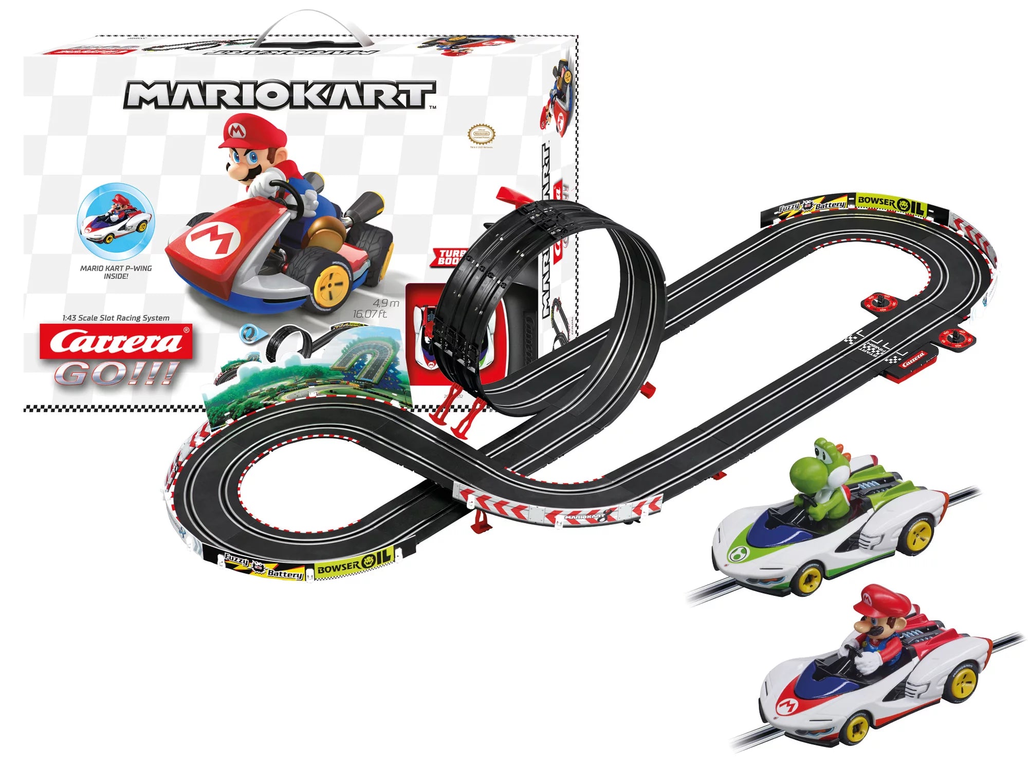 carrera-rc-carrera-go-mario-kart-p-wing-rennbahn-set-4-9-m image 3