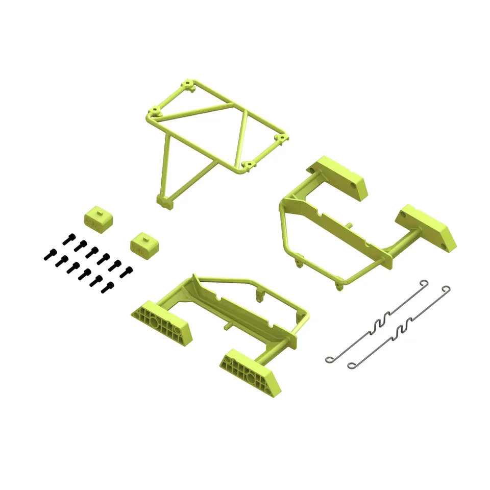 arrma-grom-desert-truck-body-roll-cage-set-gelb image 1
