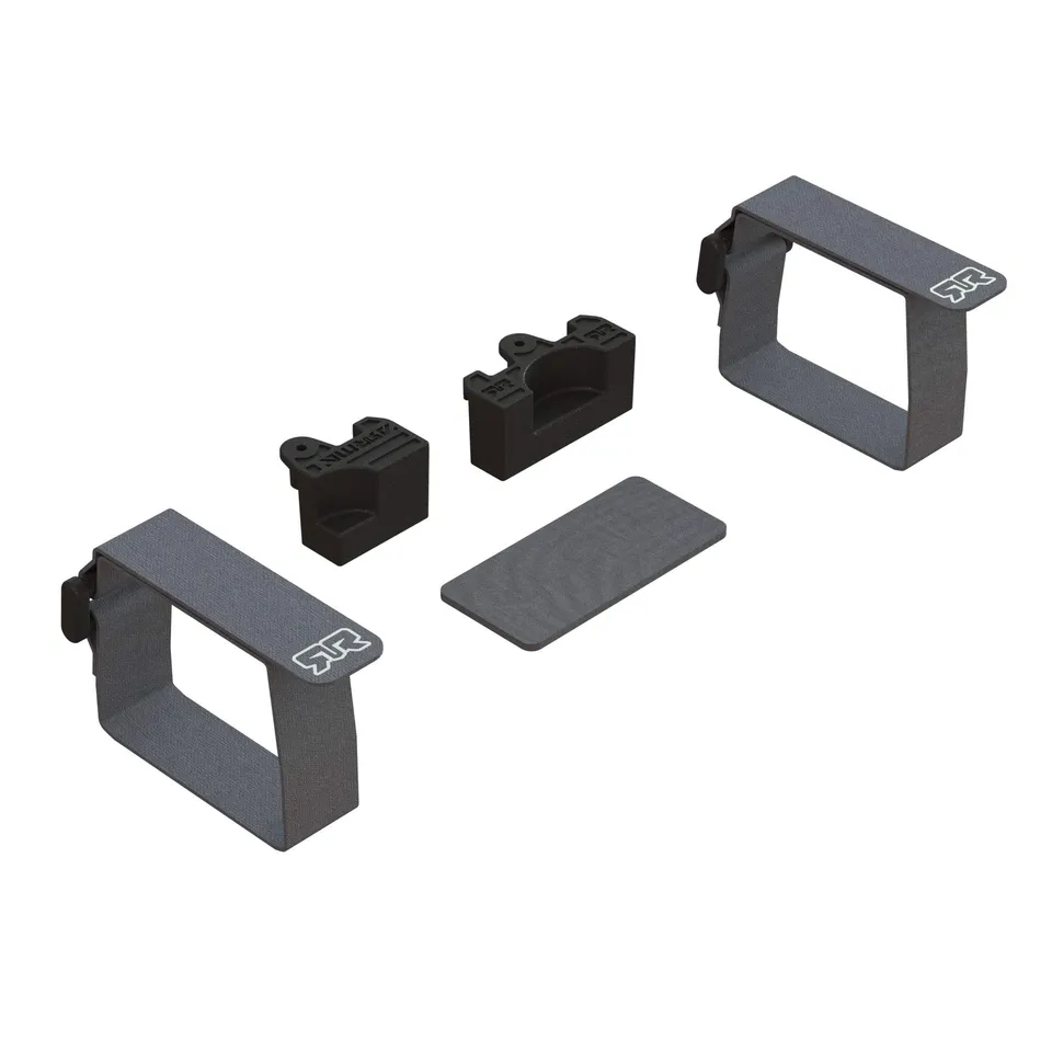 arrma-batteriemontageset-mit-klettgurten image 1