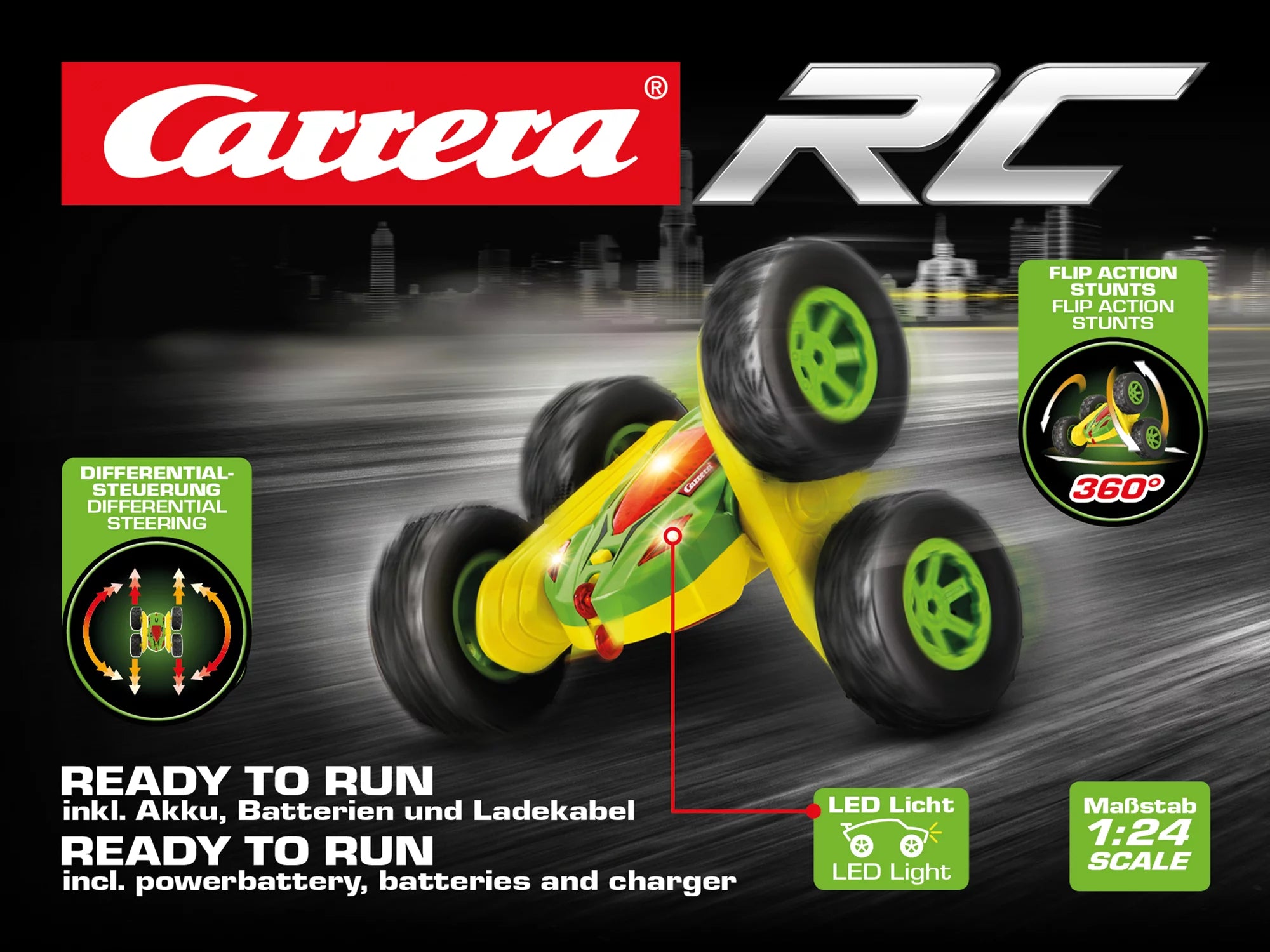 carrera-rc-2-4ghz-mini-turnator-2-0-stunt-auto image 7