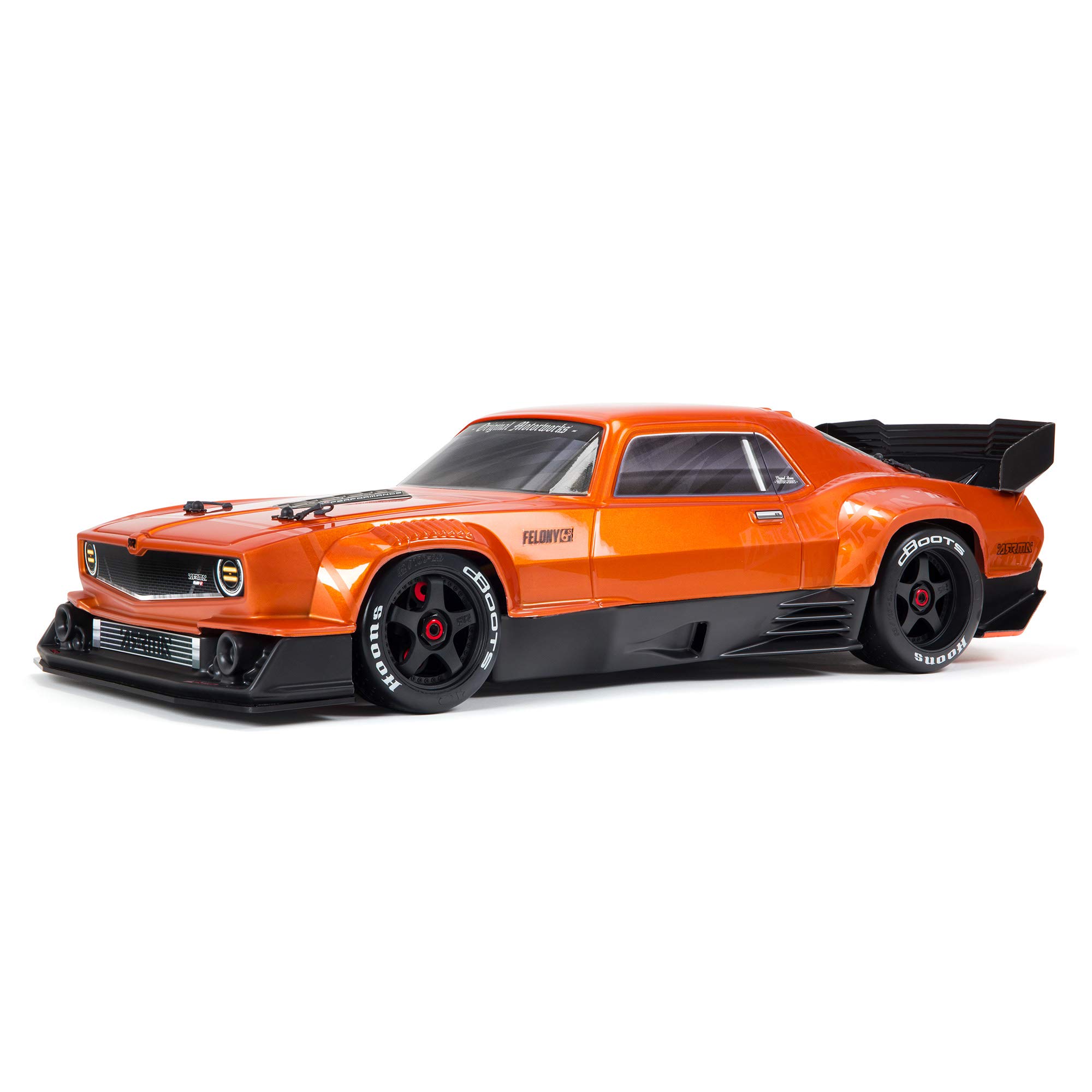 arrma-1-7-felony-6s-blx-street-bash-muscle-car-rtr-orange image 1
