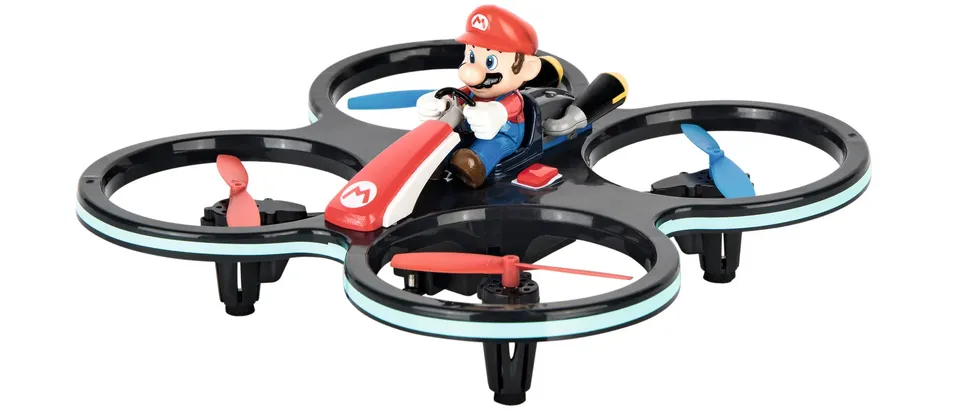 carrera-rc-2-4ghz-mini-mario-copter-nintendo-mario-kart-quadrocopter image 1
