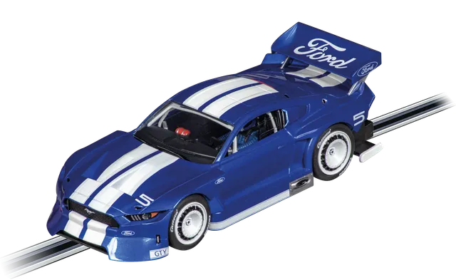 carrera-evolution-ford-mustang-gty-no-5-slotcar-1-32-mit-licht image 1