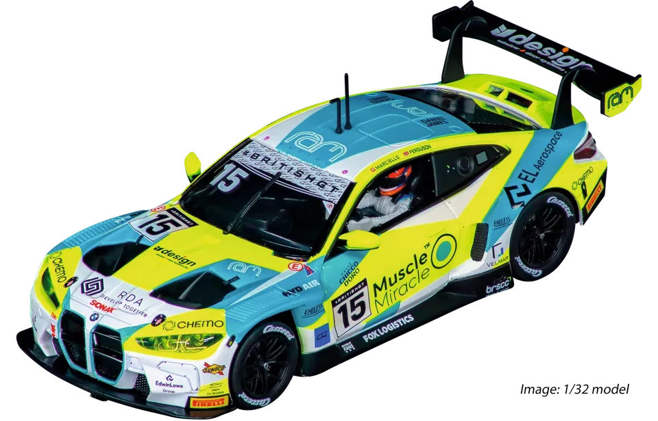 carrera-rc-bmw-m4-gt3-ram-racing-no-15-hybrid-1-50 image 1