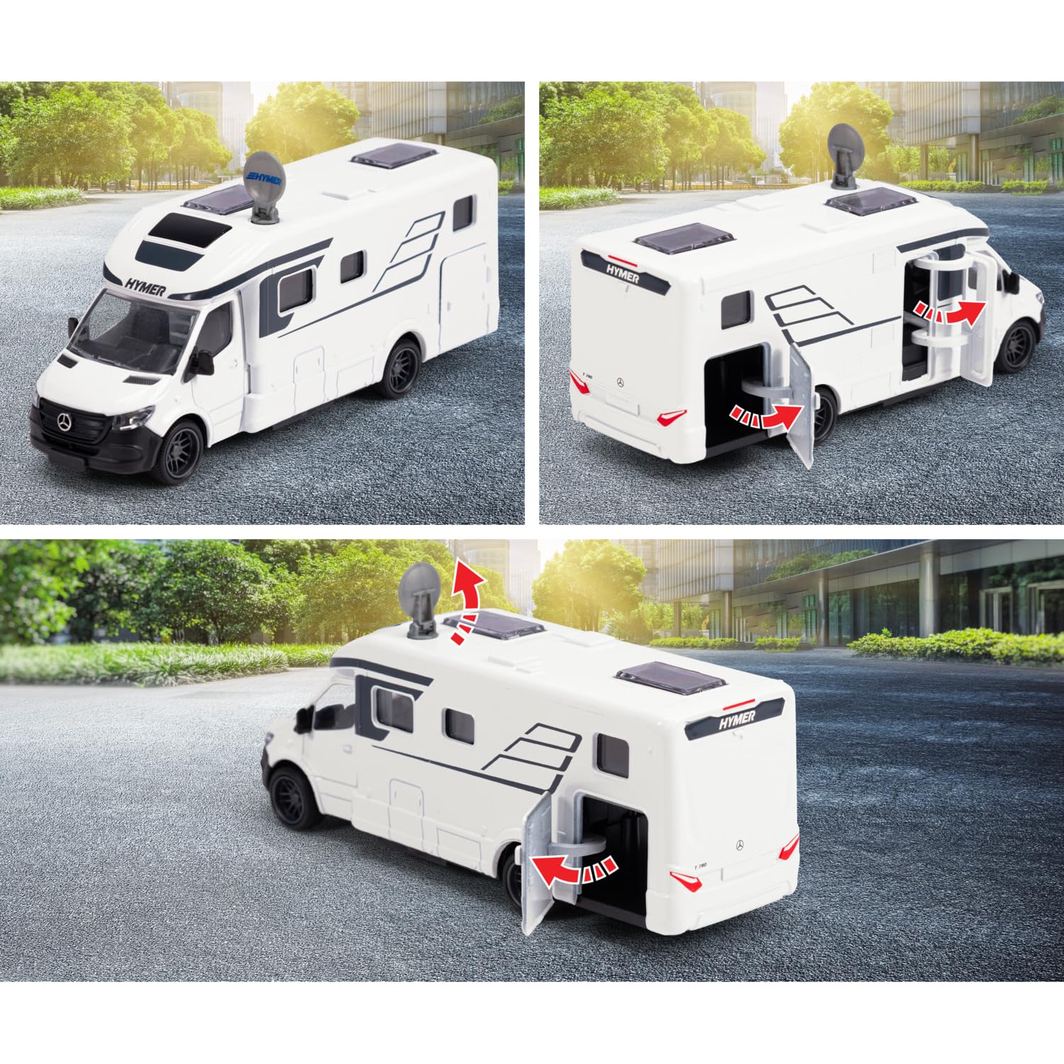 majorette-hymer-b-class-camper-19-cm-masterline-wohnmobil-mit-metall-karosserie- image 5
