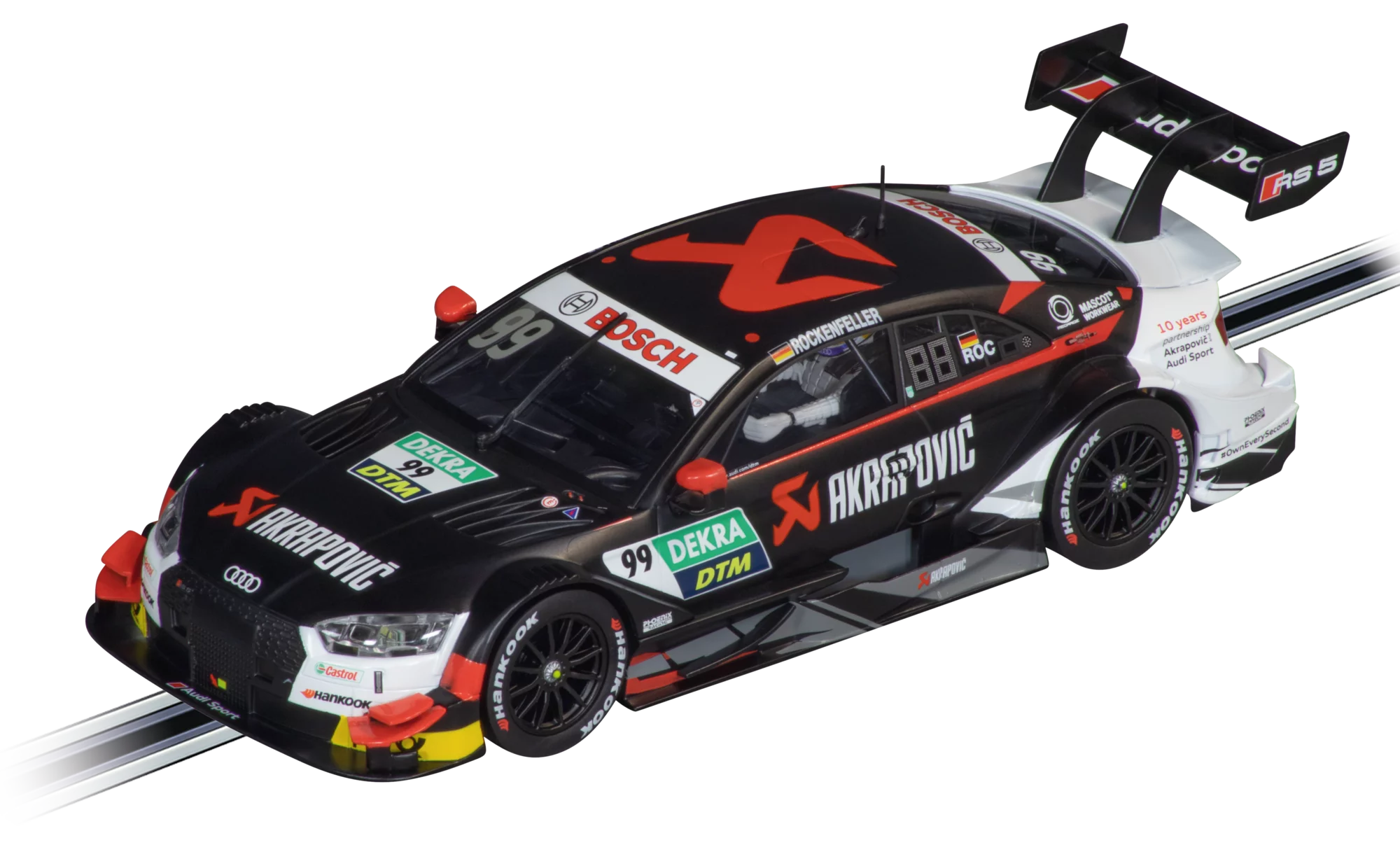 carrera-rc-audi-rs-5-dtm-m-rockenfeller-no-99-digital-124-slotcar-1-24 image 1