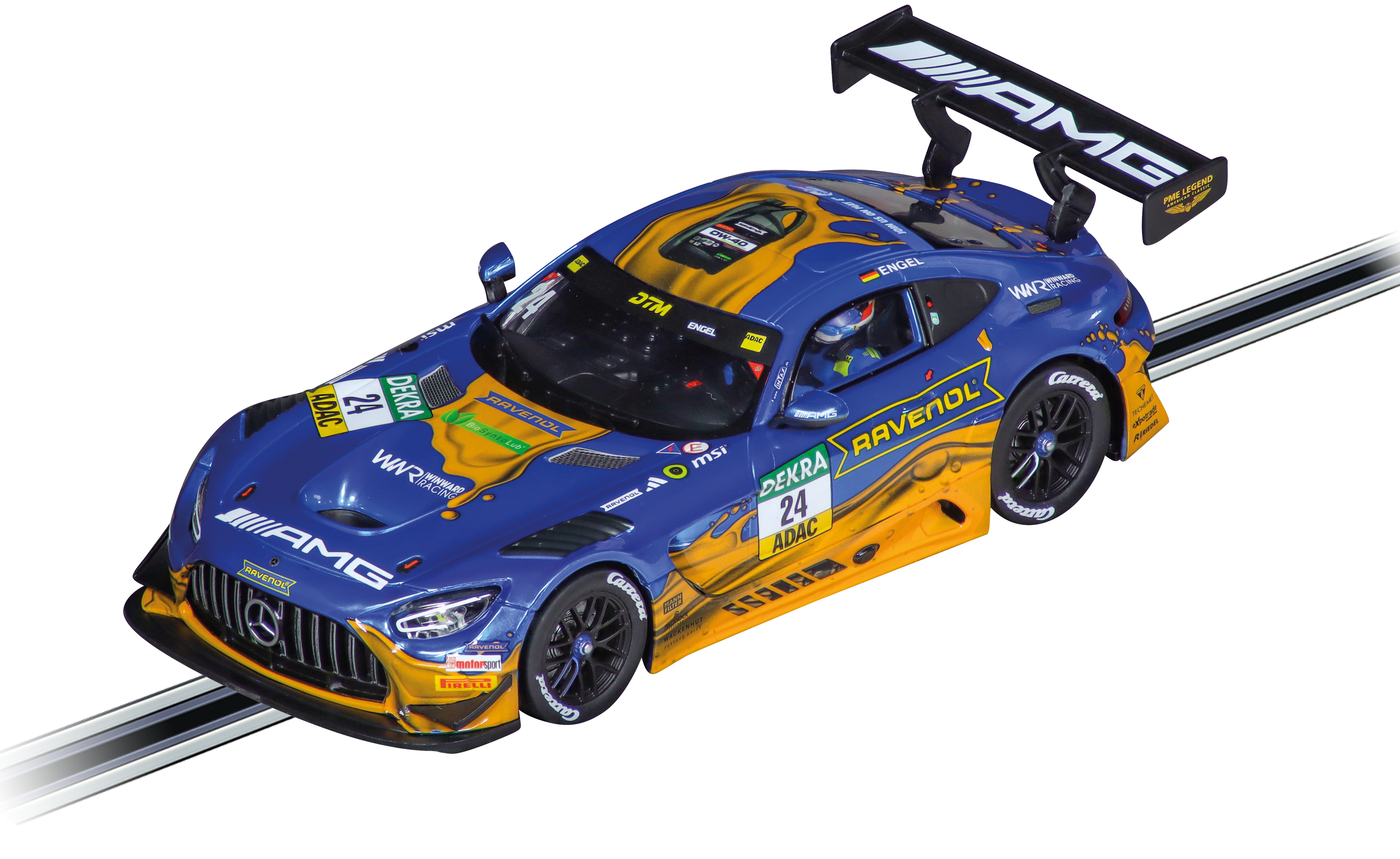 carrera-rc-mercedes-amg-gt3-evo-winward-no-24-dtm-2025-digital-132-slotcar image 2