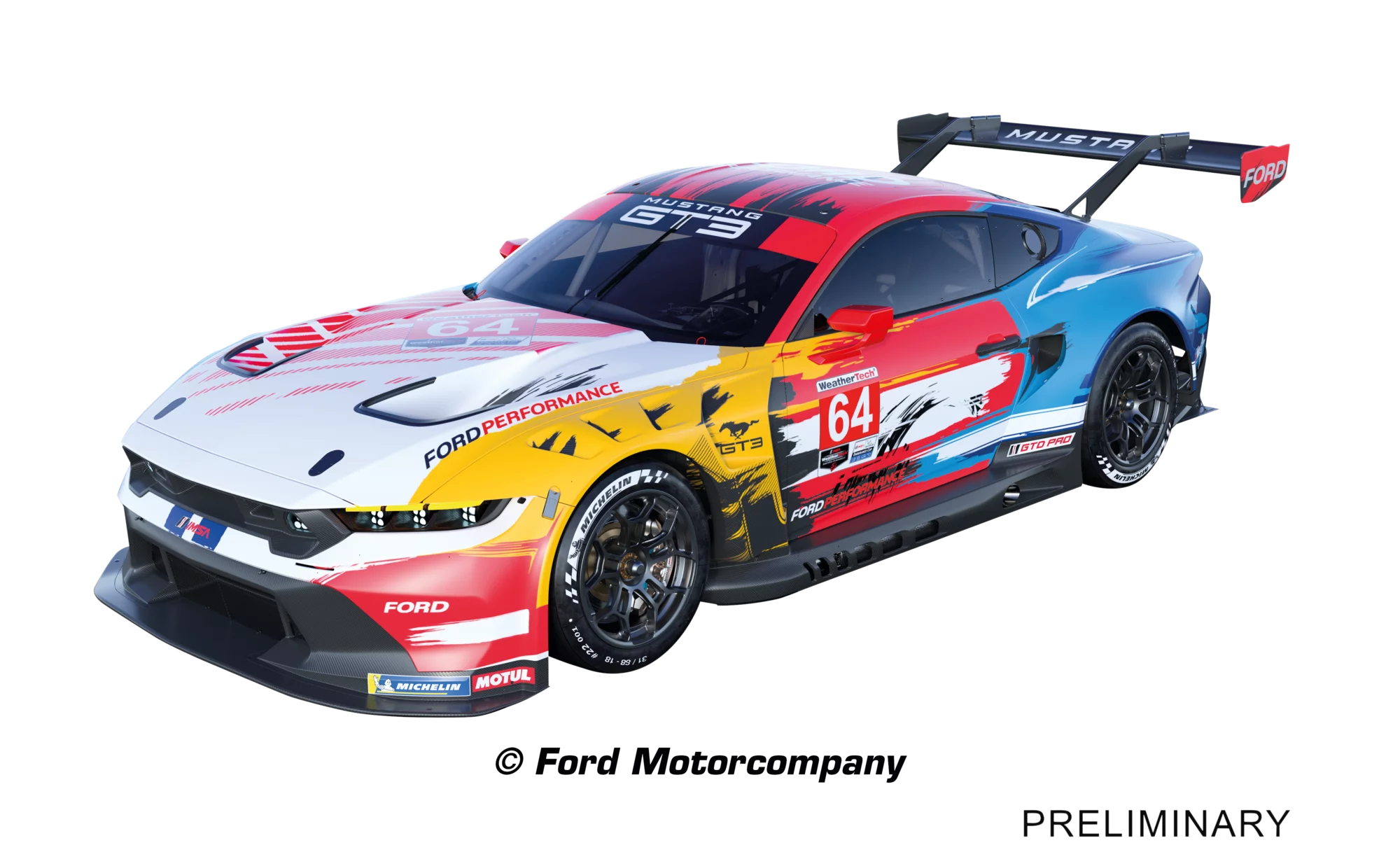 carrera-digital-132-ford-mustang-gt3-champion-spirit-no-64-slotcar image 2