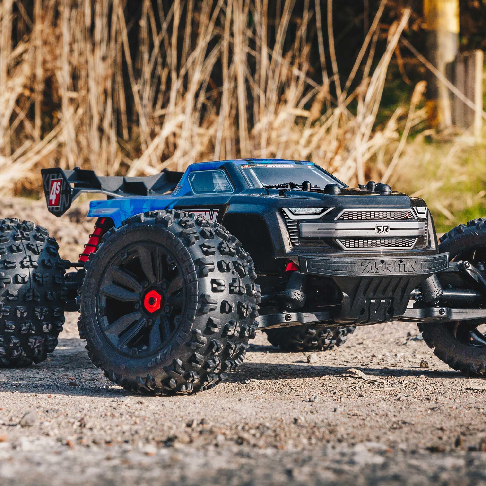 arrma-kraton-4s-4x4-rtr-brushless-speed-truck-1-10-schwarz-blau image 6