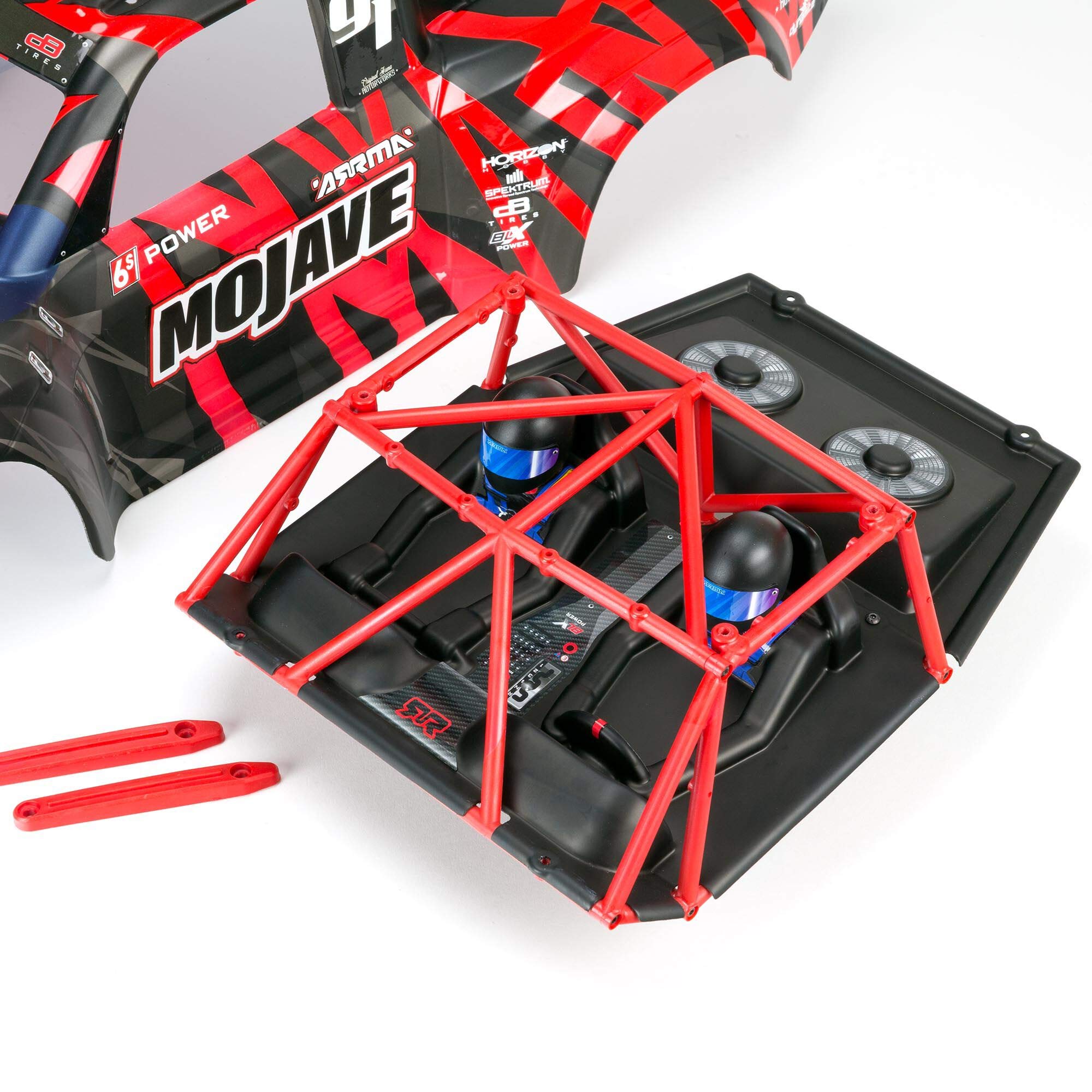 arrma-mojave-6s-v2-1-7-4wd-blx-desert-truck-rtr-rot-schwarz image 4