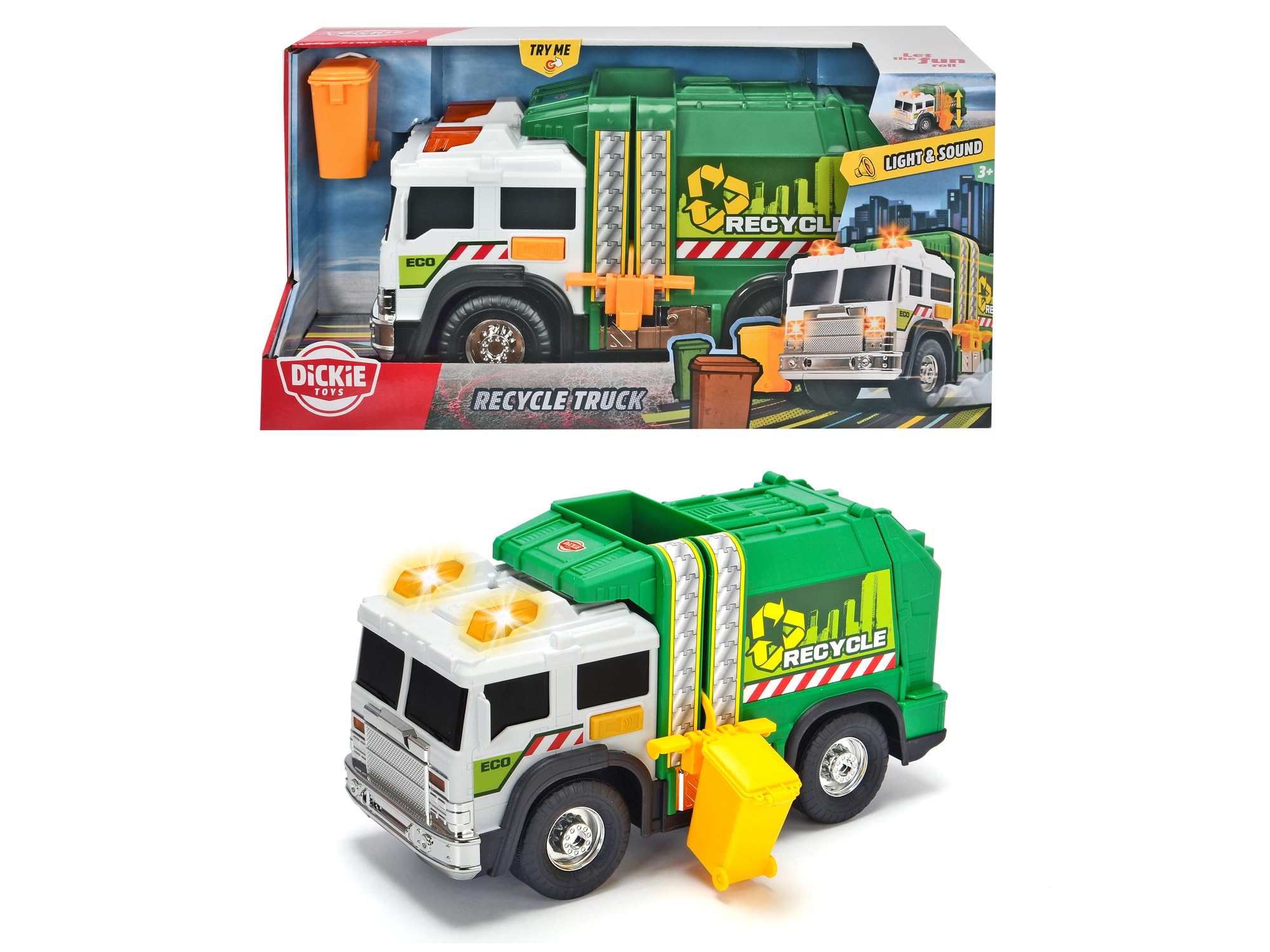dickie-toys-recycle-truck-m-llauto-30-cm-mit-licht-sound-2 image 1