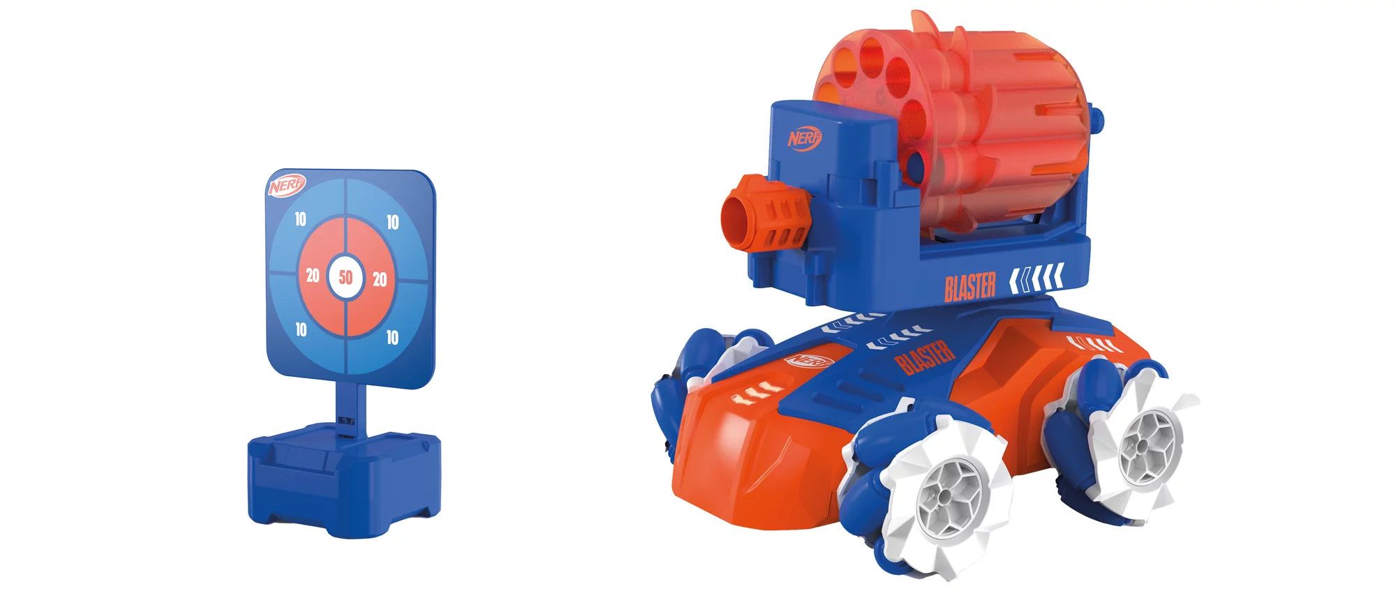 carrera-rc-nerf-blasting-car-2-4ghz-rc-stunt-auto-mit-soft-darts image 3