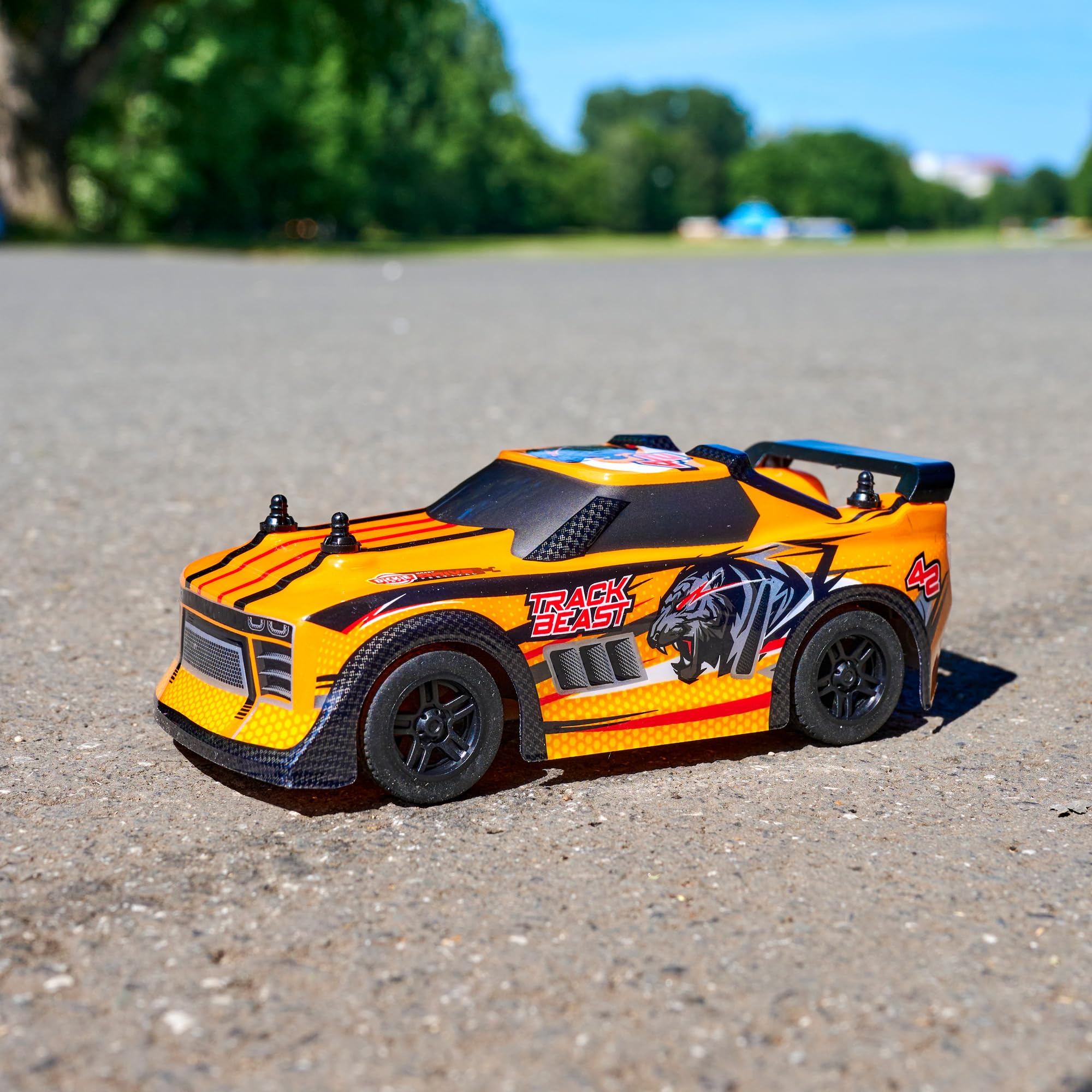 dickie-toys-rc-auto-track-beast-orange-schwarz-ferngesteuertes-auto-15-cm image 5
