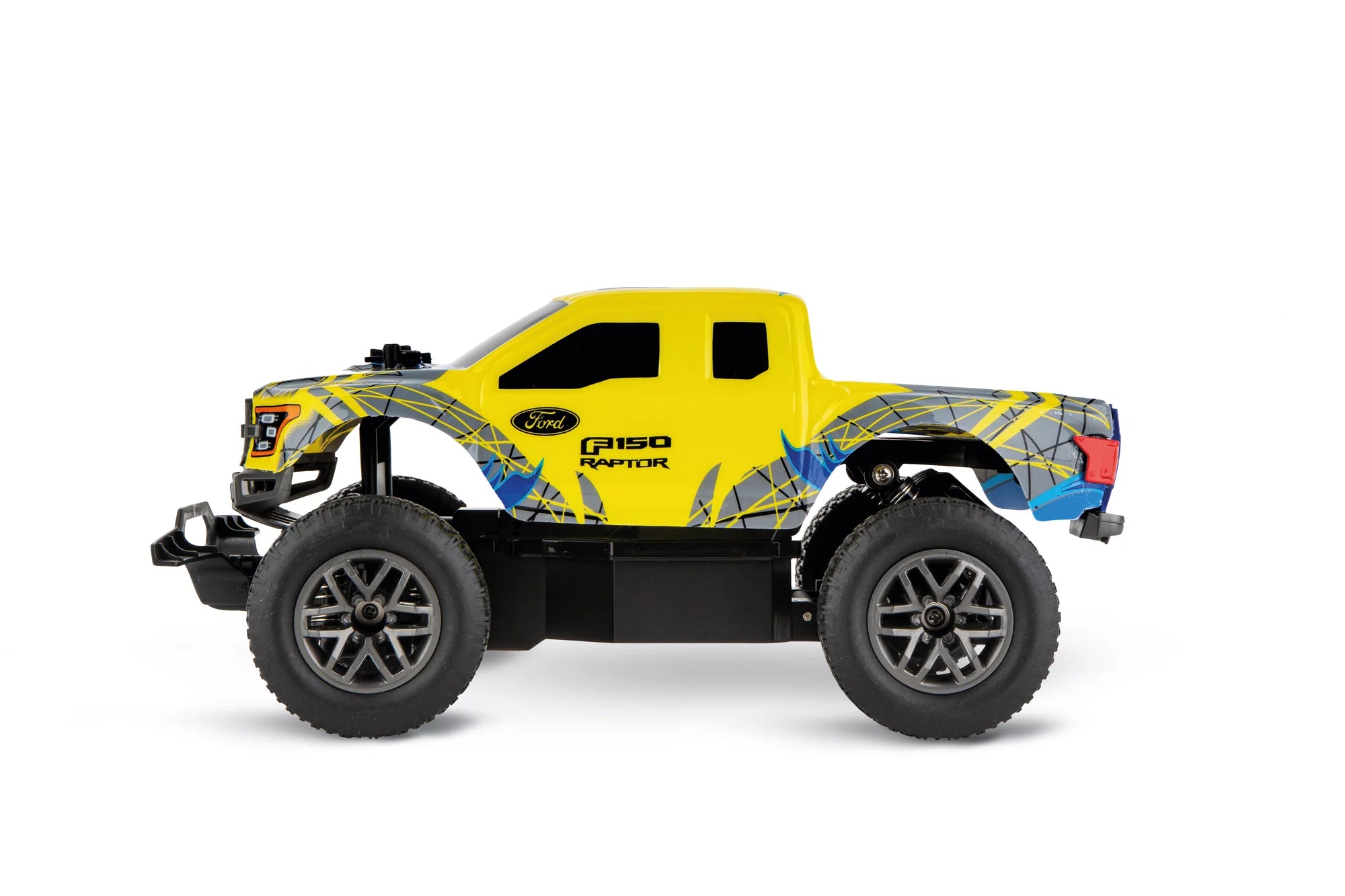 carrera-rc-ford-f-150-raptor-gelb-blau-2-4ghz-rc-offroad-buggy image 3