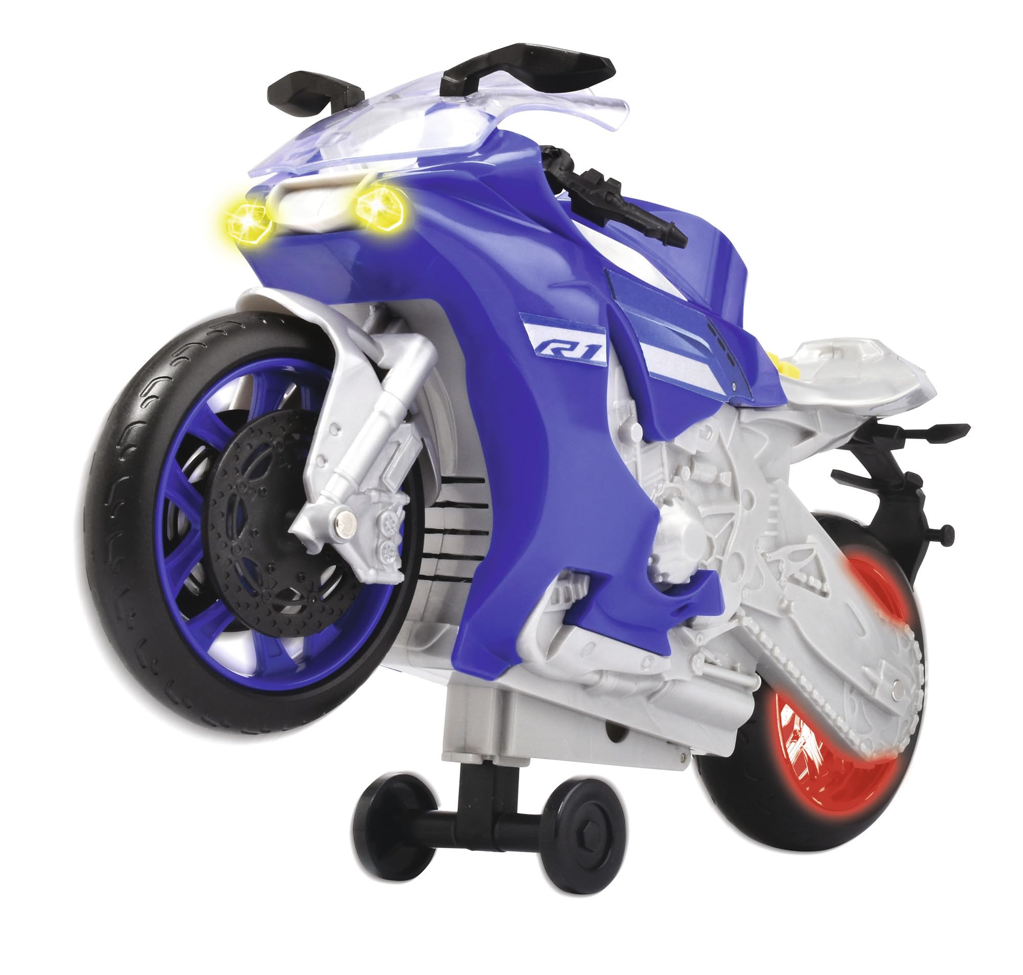 dickie-toys-yamaha-r1-wheelie-raiders-spielzeugmotorrad-blau-26-cm image 2