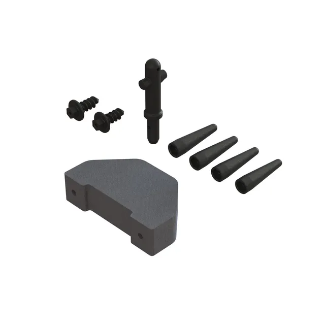 arrma-schaumstoff-bumper-und-berrollk-fig-befestigungsset image 1