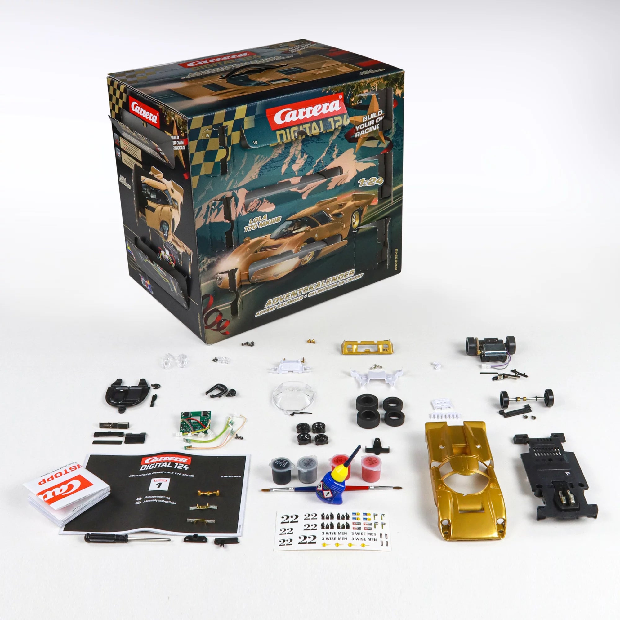 carrera-rc-digital-124-lola-t70-mkiiib-adventskalender-bausatz-slotcar image 6
