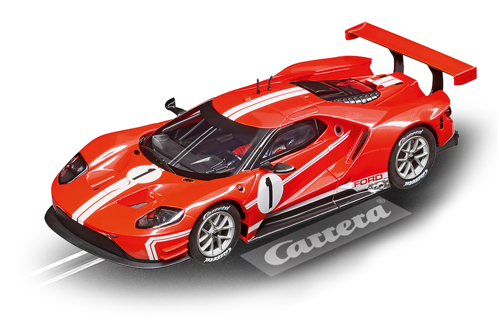 carrera-digital-132-ford-gt-race-car-time-twist-no-1-slotcar image 1