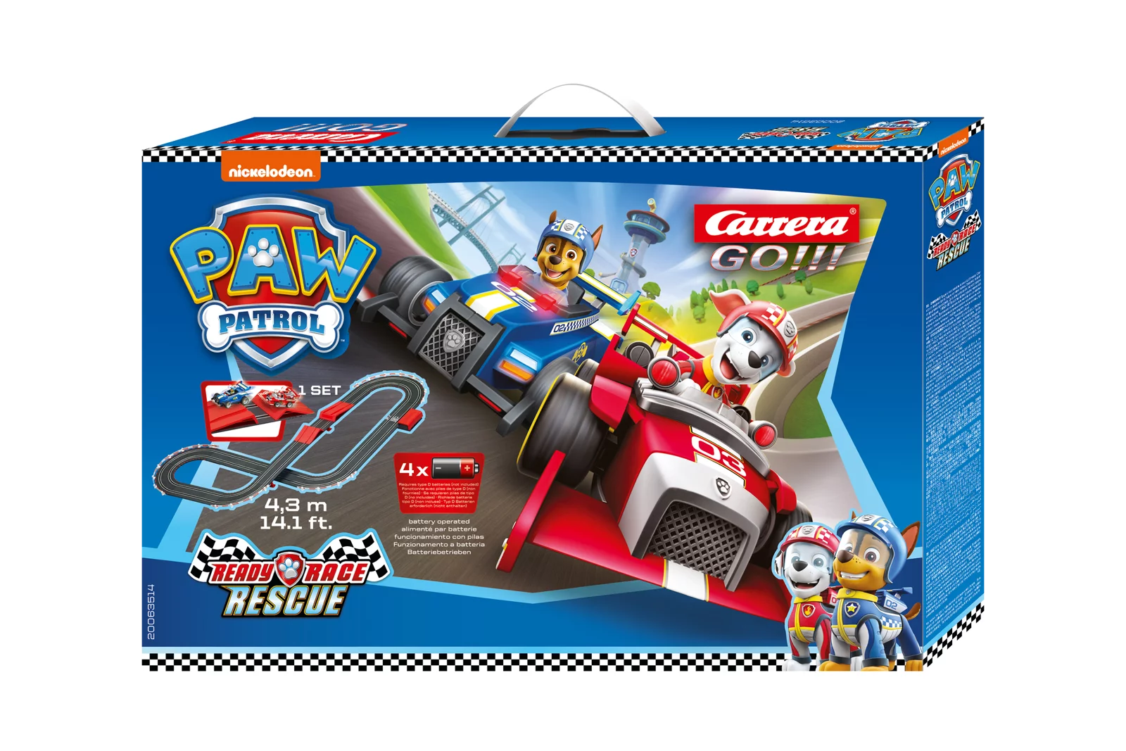 carrera-rc-go-paw-patrol-ready-race-rescue-autorennbahn-set image 1