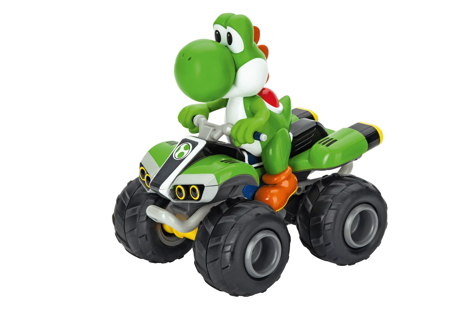 carrera-rc-2-4ghz-nintendo-mario-kart-yoshi-quad-off-road-rc-kart image 1
