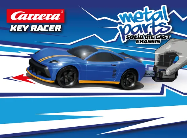 carrera-rc-key-racer-street-racer-bad-boy-pullback-auto image 1