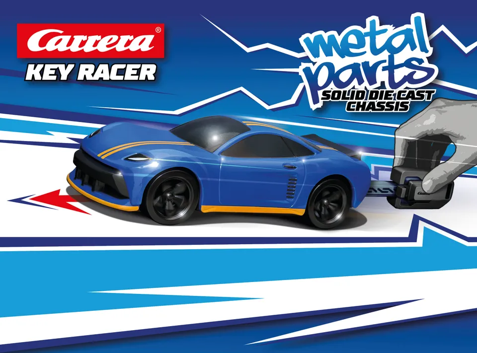 carrera-rc-key-racer-street-racer-bad-boy-pullback-auto image 1
