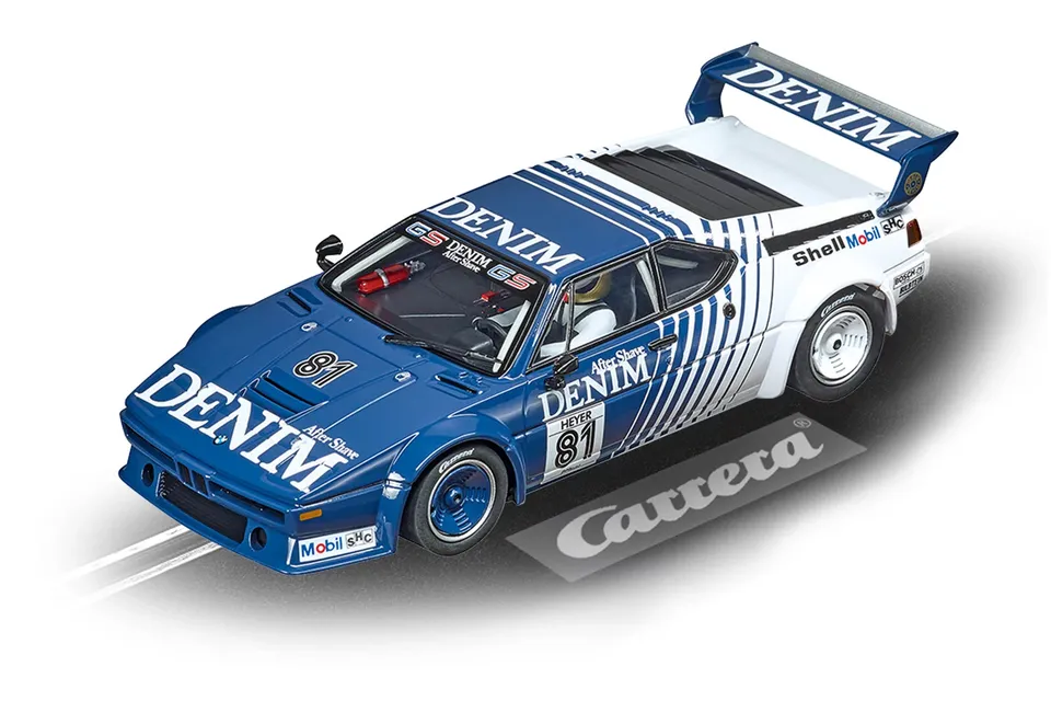 carrera-rc-bmw-m1-procar-denim-no-81-1980-slotcar-digital-132 image 1