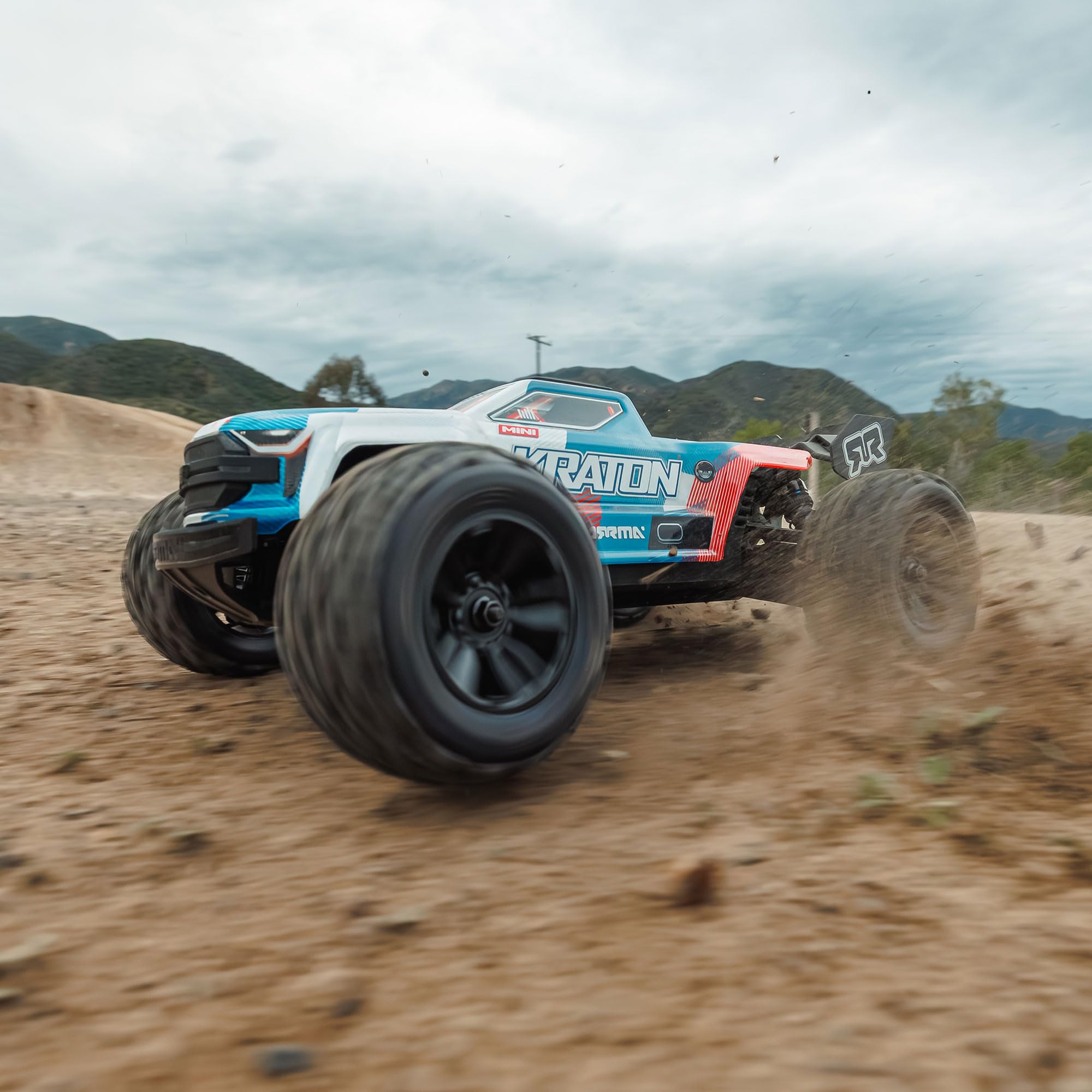 arrma-mini-kraton-1-16-3s-dsc-4x4-rtr-brushless-monster-truck-rot-blau image 2
