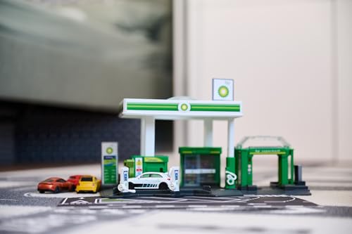 majorette-petrol-station-bp-spielzeug-tankstelle-mit-iveco-tankwagen image 8
